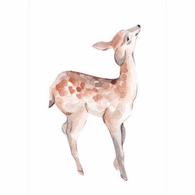 Plakat dla dzieci mała sarenka PS005